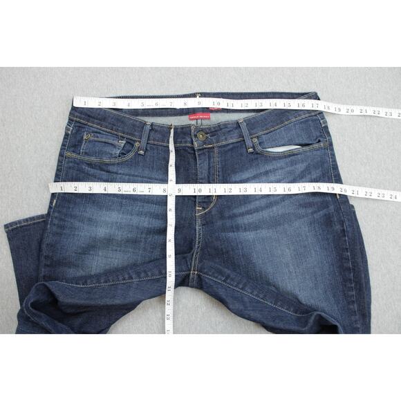 Denizen Levis Jeans Womens 14 Blue Ankle Skinny Cotton Blend Stretch - Picture 6 of 7